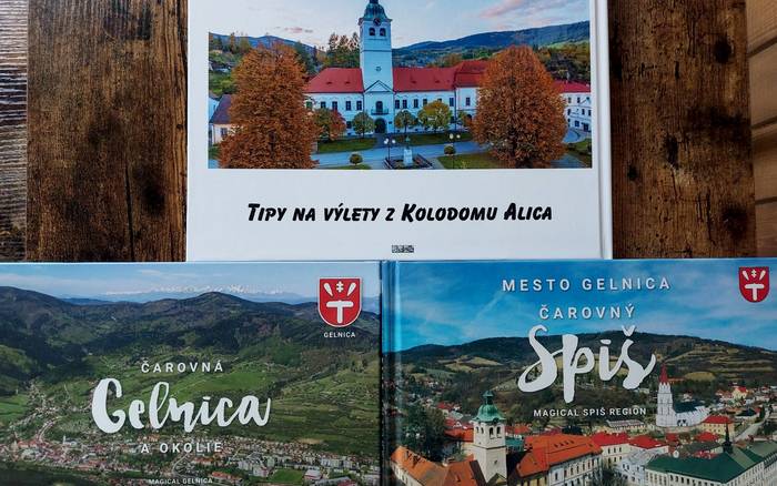 Pre naších hostí sme pripravili výber kníh a sprievodcov, v ktoých nájdete množstvo tipov na výlety a zaujimavosti o Gelnici a jej okolí.