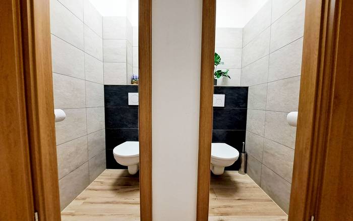 8-lůžkový apartmán ve dvoře