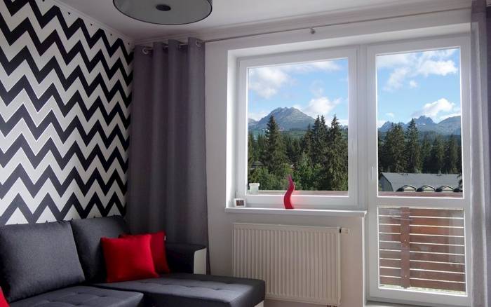 Apartmán s výhľadom na Tatry
