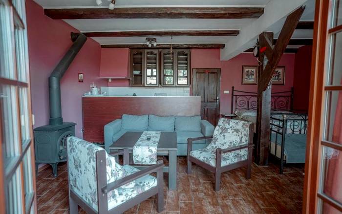Apartmán s 1 spálňou a terasou