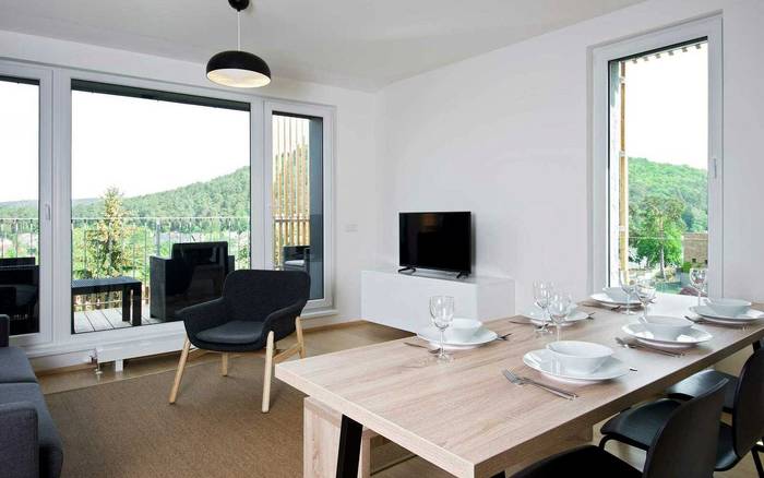 Apartmán 3+kk exclusive s balkonem a klimatizací