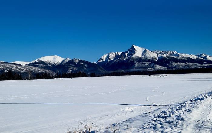 bežkárska trať 850m od chalupy