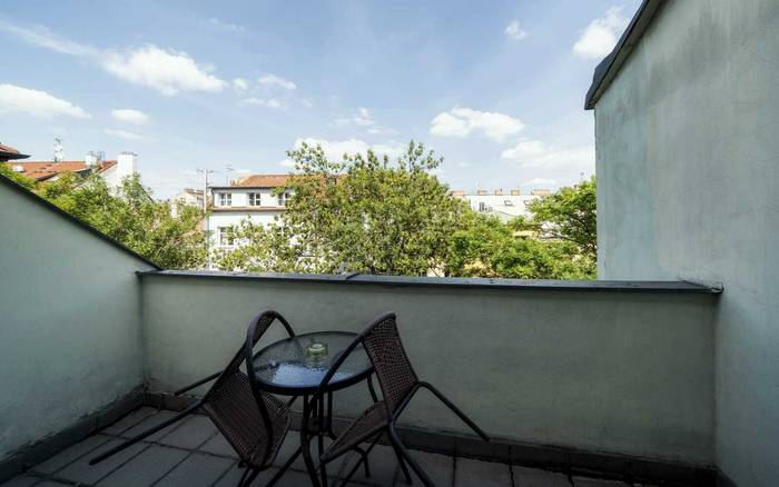 DeLuxe suite s balkonem a přistýlkou