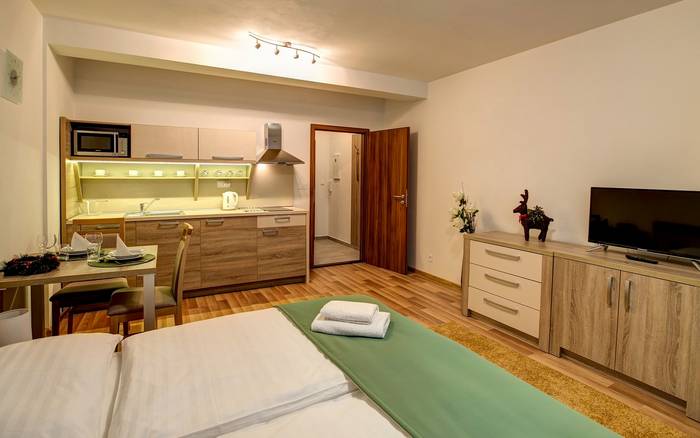 Štúdiový apartmán STANDARD s balkónom [2+1]