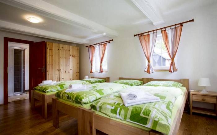 Čtyřlůžkový pokoj