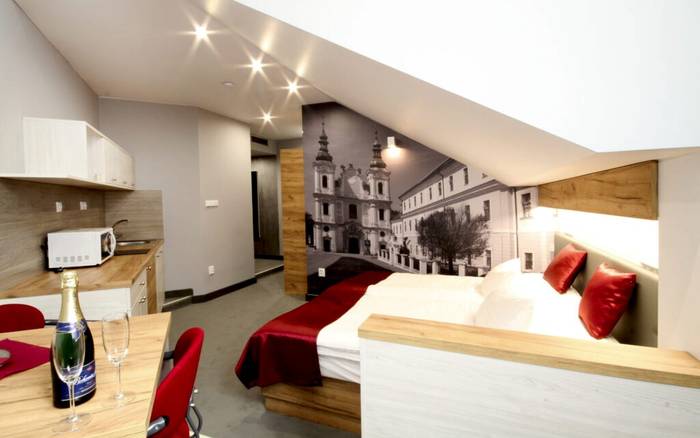 Apartmá pro dvě osoby DELUXE s přistýlkou