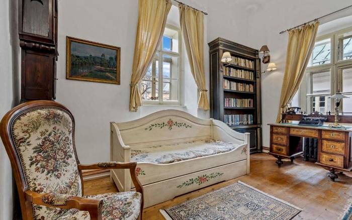 Apartmán s 2 spálňami, kuchyňou a knižnicou