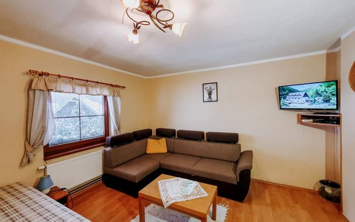 Rodinná izba s dvomi spálňami