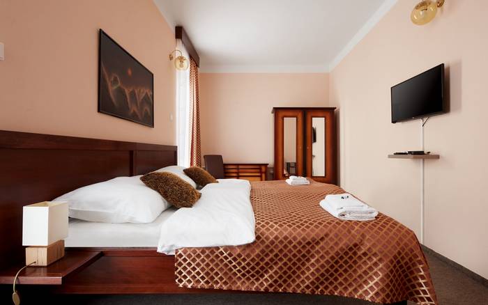 Dvoulůžkový pokoj Comfort s balkónem