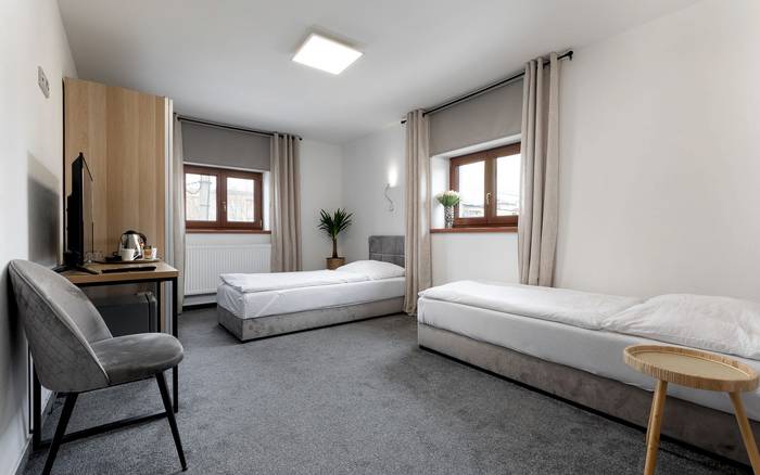 DeLuxe pro 2 osoby s oddělenými lůžky