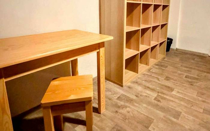 Čtyřlůžkový pokoj se společnou koupelnou