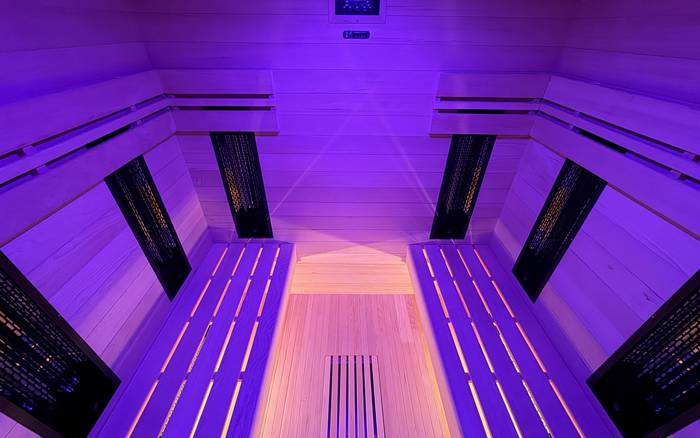 Infrasauna s masérnou