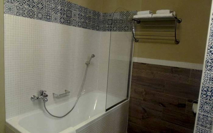 Dvoulůžkový pokoj DELUXE (double bed) s infra saunou