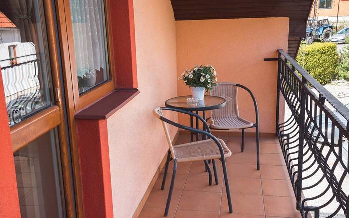 Trojlôžková izba s balkónom