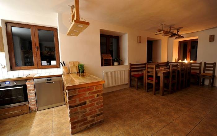 Společenská místnost-součást apartmánů premium