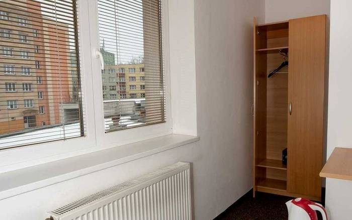 Jednolůžkový pokoj s balkonem