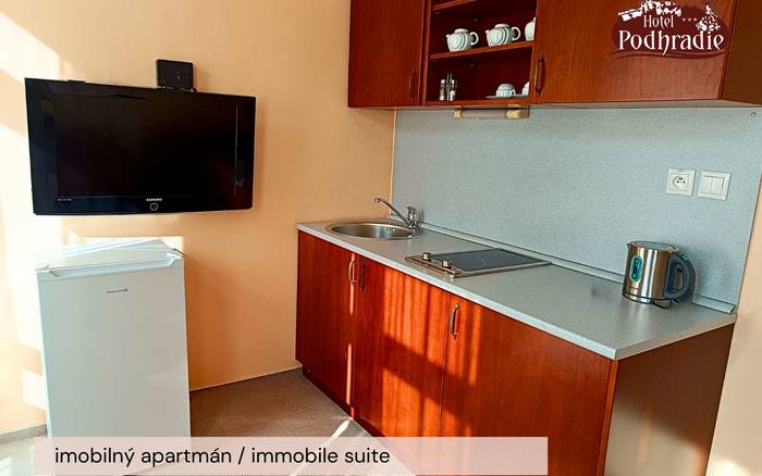 Imobilný apartmán - kuchynský kút