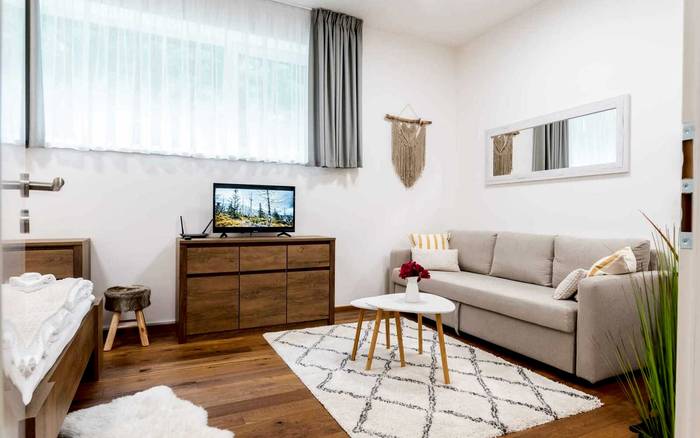 1.02 Dvoulůžkové studio v přízemí s přistýlkou