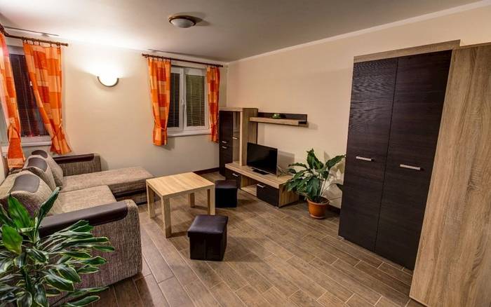 Apartmán s jednou spálňou - obývacia miestnosť