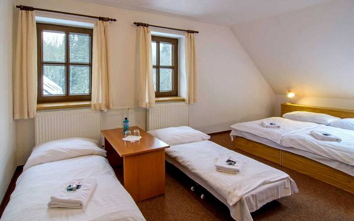 Dvoulůžkový pokoj, s možností 2 přistýlek