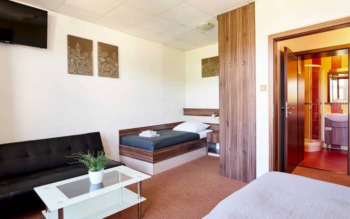 Třílůžkový pokoj s přistýlkou