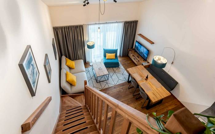 3.23 Mezonetový apartmán s jednou ložnicí