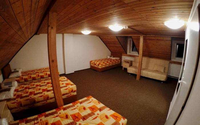 Rodinný pokoj s vlastní koupelnou