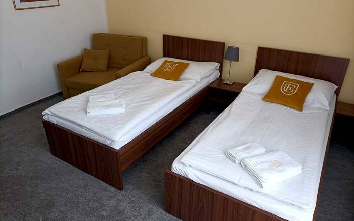 Dvojlôžková izba twin s pevnou prístelkou