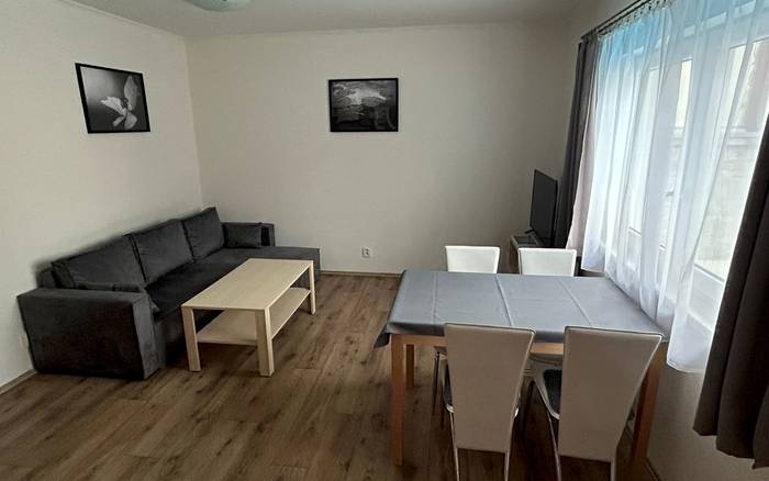 AP č. 3 - obývací pokoj s kuchyňským koutem