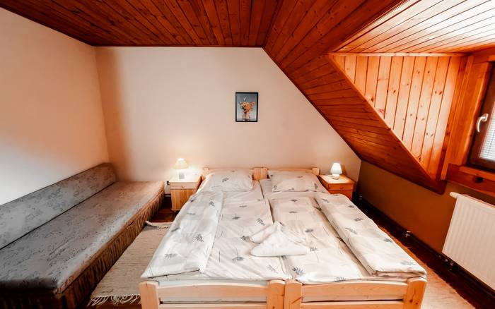 Rodinná izba s dvomi spálňami