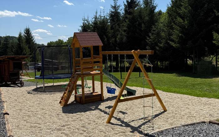 Detské ihrisko trampolína 