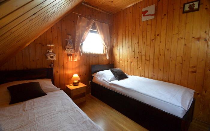Lesena koča na Liptovu