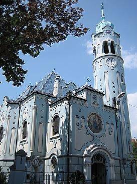 Modrý kostelík sv. Alžběty - Bratislava