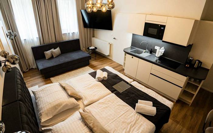 Apartmá Deluxe s vířivou vanou