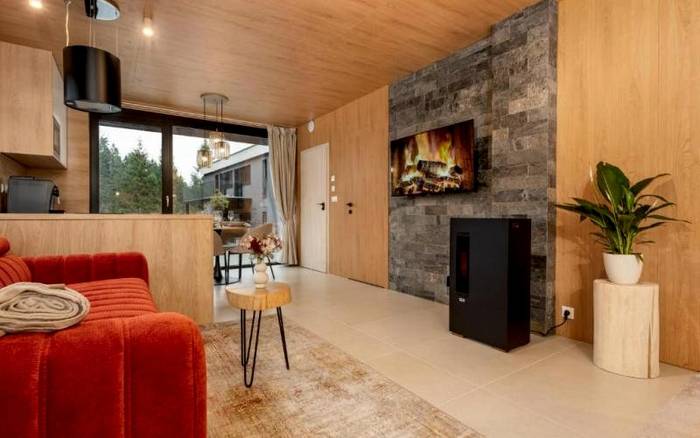 Štúdio s terasou Chalets in Ski & Bike Park