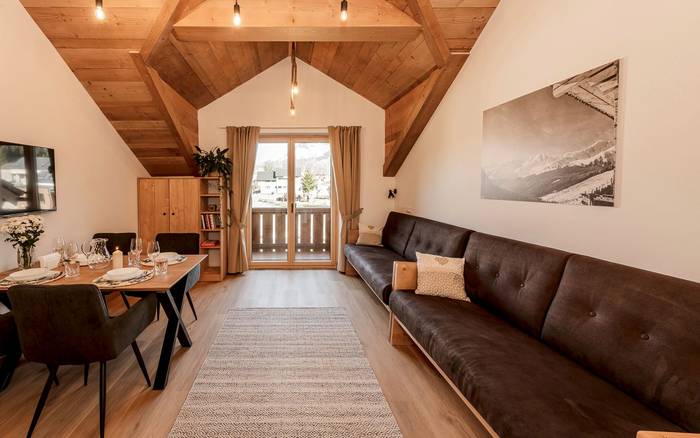 „Panoráma“ apartmán s jednou spálňou a balkónom pre 4 osoby 