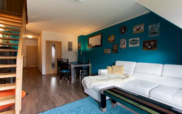 Apartmán Deluxe s kuchyňkou a balkónem