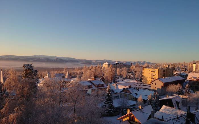 Výhľad z balkóna