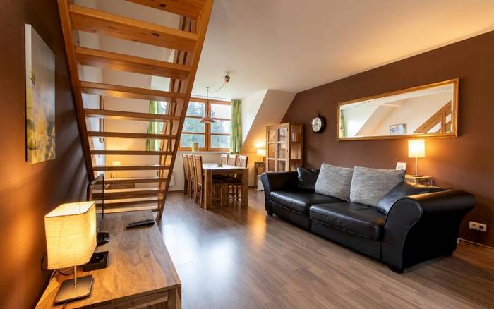Apartmán Deluxe s kuchyňkou a balkónem