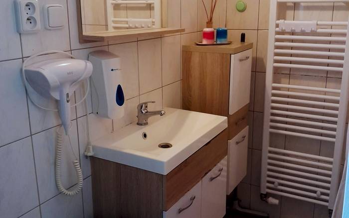 Mezonetový apartmán - koupelna