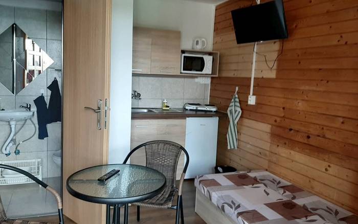 Väčšie štvorlôžkové štúdio s prístelkou