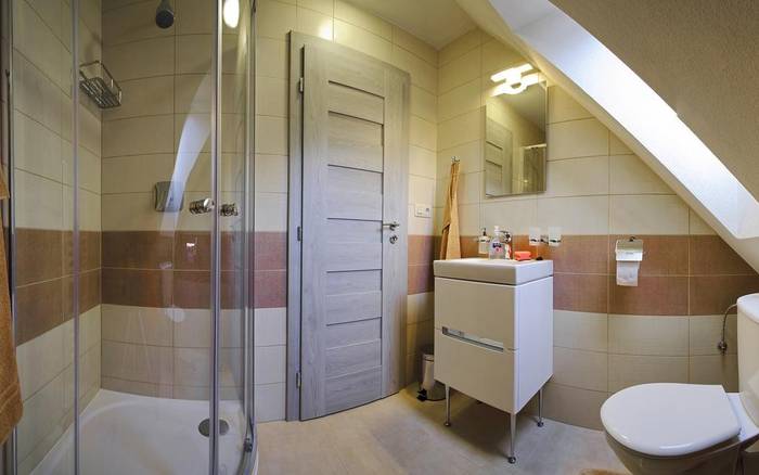 Apartmán č. 2 kúpeľňa s WC