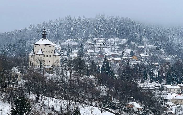 Banská Štiavnica v zime