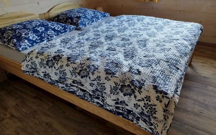 Dvoulůžkový pokoj ve velké chatě č. 1