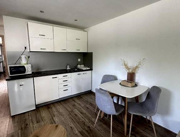 Jednospálňový apartmán s výhľadom do záhrady