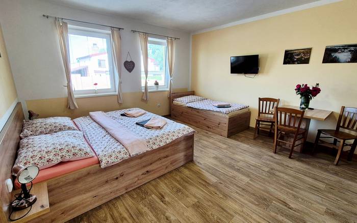5. Apartmán s kuchyňkou, bezbariérový v přízemí