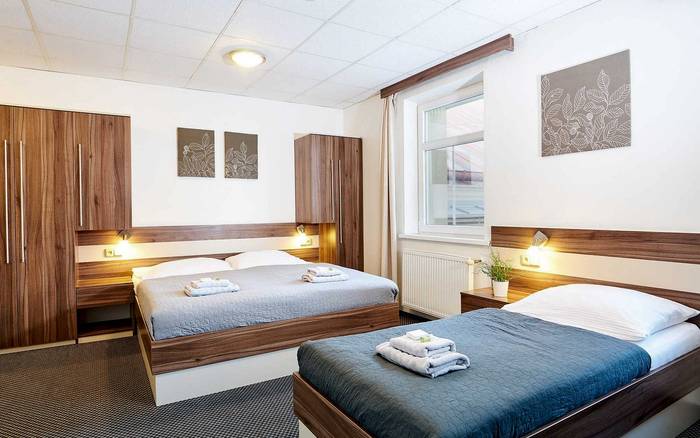 Čtyřlůžkový pokoj