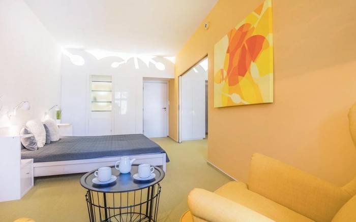 Čtyřlůžkový Rodinný Apartmán Jilm s oddělenými ložnicemi a jídelnou