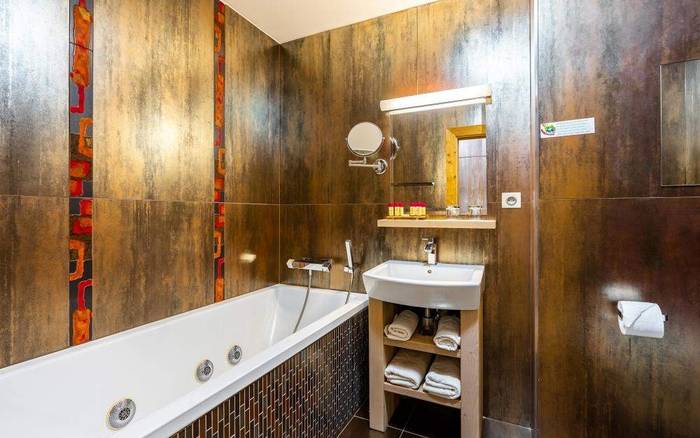 Apartmán Mezonet v hlavnej budove hotela - Výhľad na Tatry