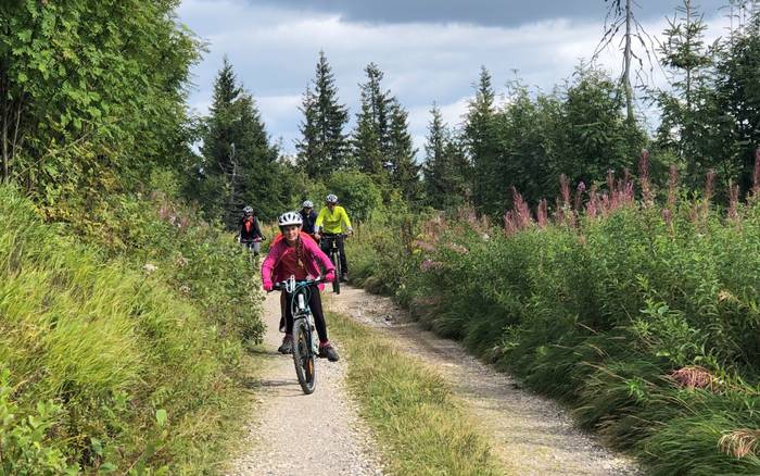 E-bike trasy - Tále, Čertovice, Pohanské - trasy priamo od penzíónu